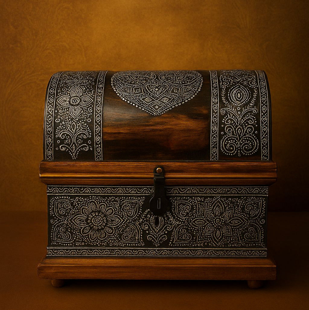 Semi Round Jewellery Box