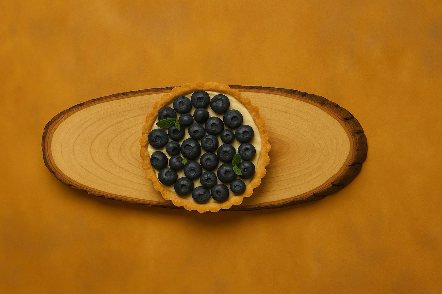 12-inch Mango Wood Serving Plate – Rustic Round Charger & Platter