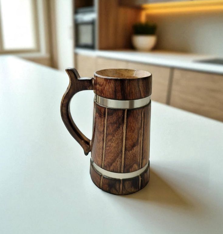 Rustic Vintage Barrel Mug