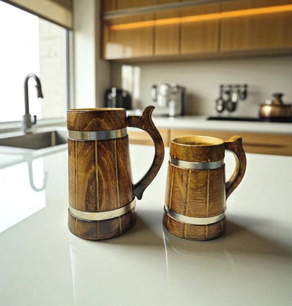 Rustic Vintage Barrel Mug