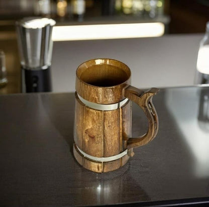 Rustic Vintage Barrel Mug