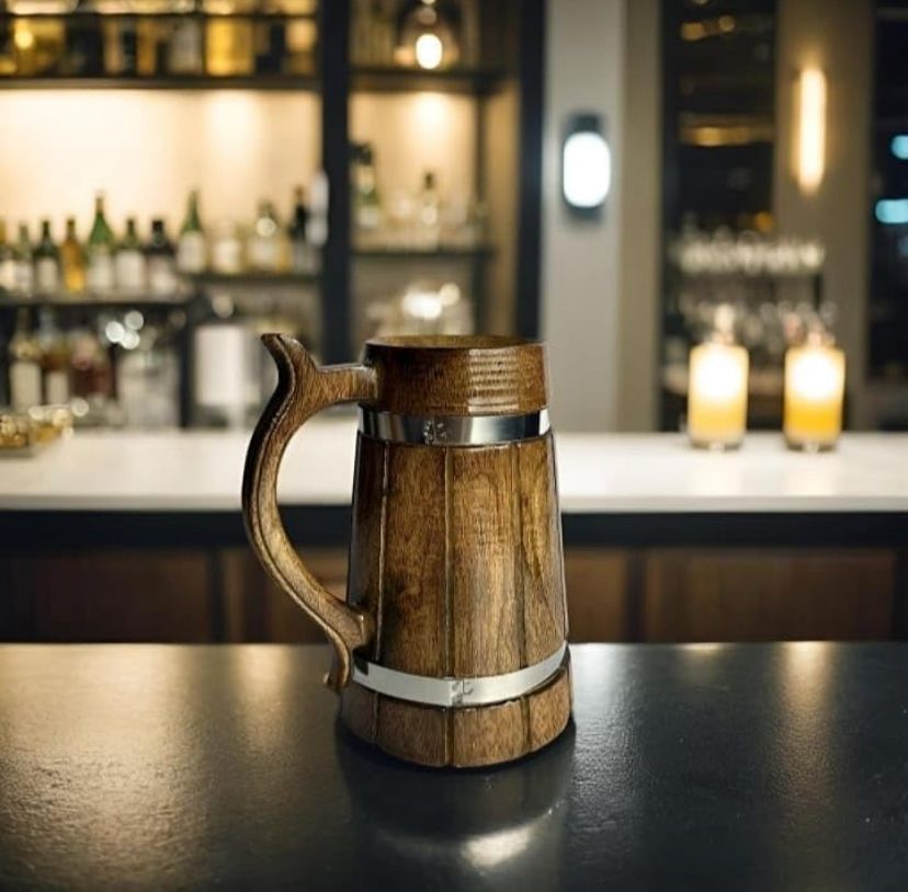Rustic Vintage Barrel Mug