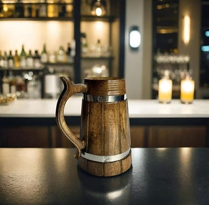 Rustic Vintage Barrel Mug