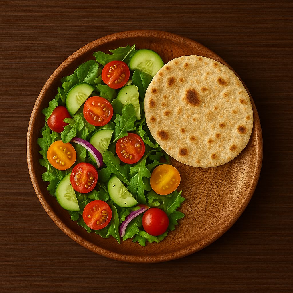 Handcrafted Wooden Dinner Plate