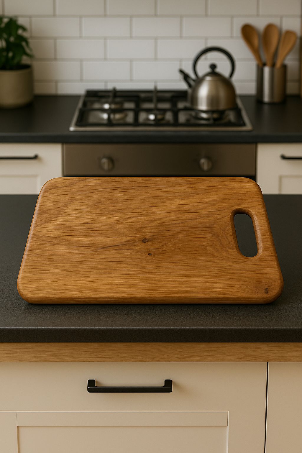 Premium Wooden Chopping Board – 12 inch | Kitchen Cutting Board