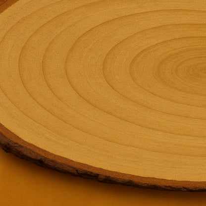 12-inch Mango Wood Serving Plate – Rustic Round Charger & Platter